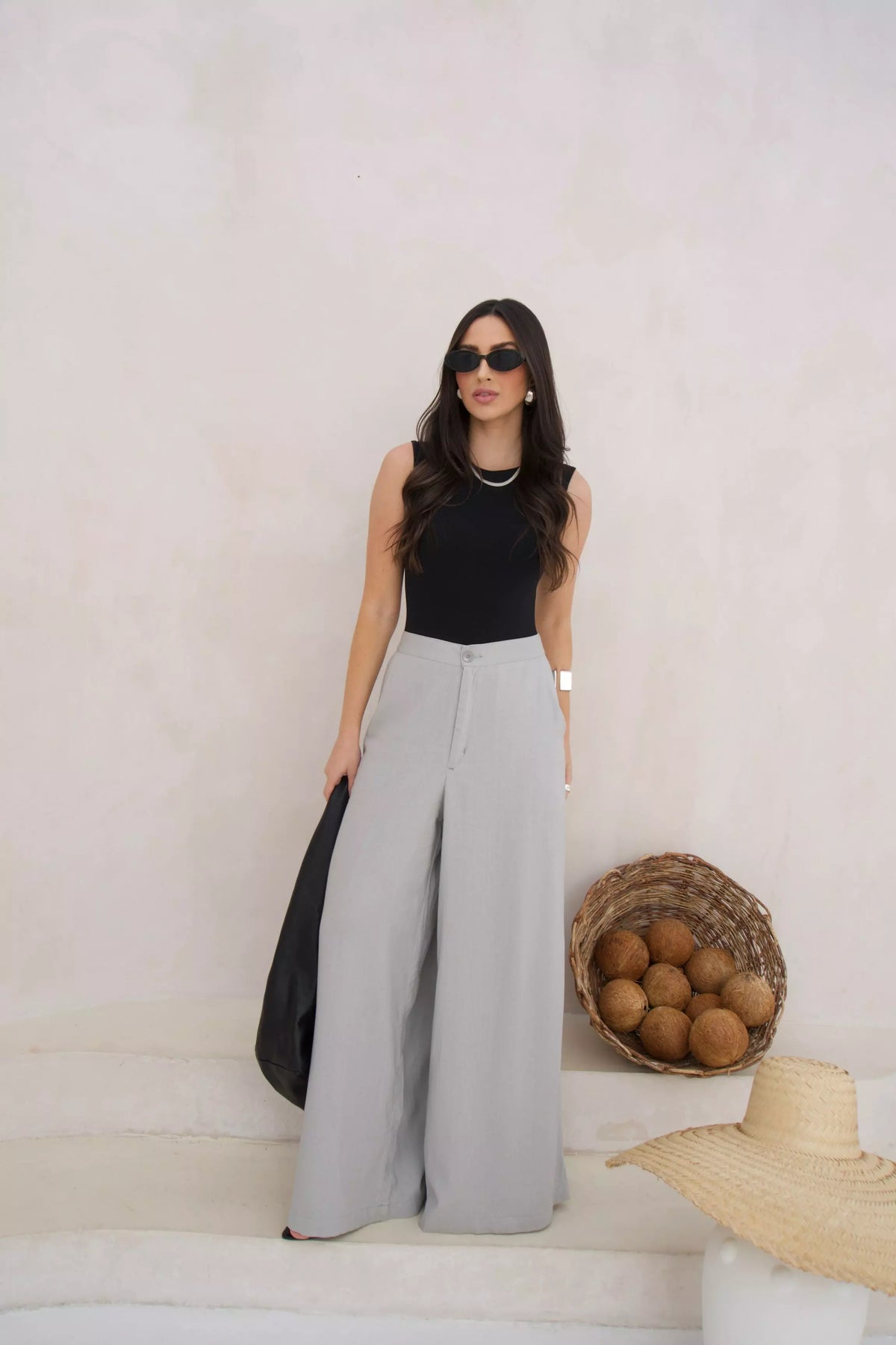 CALÇA TEREZA - CINZA